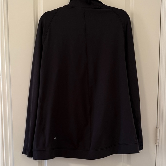 lululemon athletica Black Wrap Jacket with snaps - Picture 3 of 5